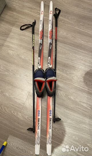 Лыжи детские с ботинками