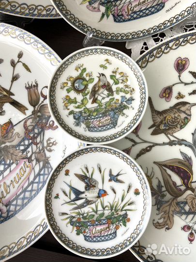 Декоративные тарелки Hutschenreuther Германия