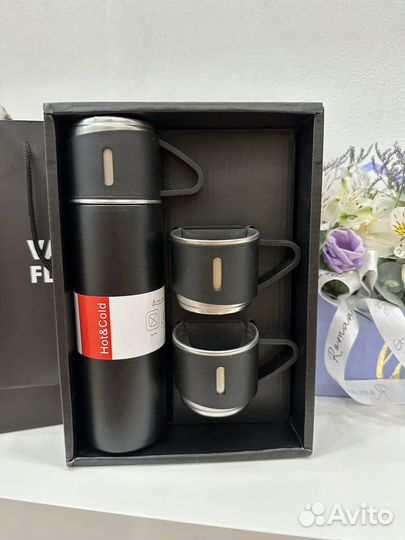 Термос+кружки