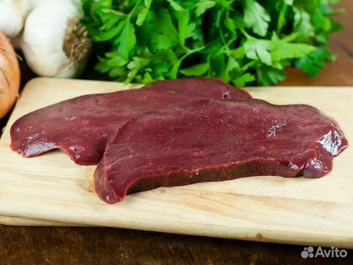 Печень говяжья Замороженная