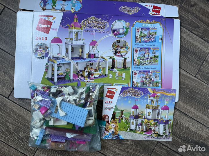 Lego friends конструктор замок золушка принцесса