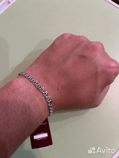 Браслет серебряный 925 пробы