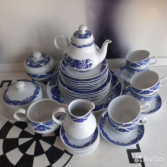 Сервизы антикварные Чехия и гдр