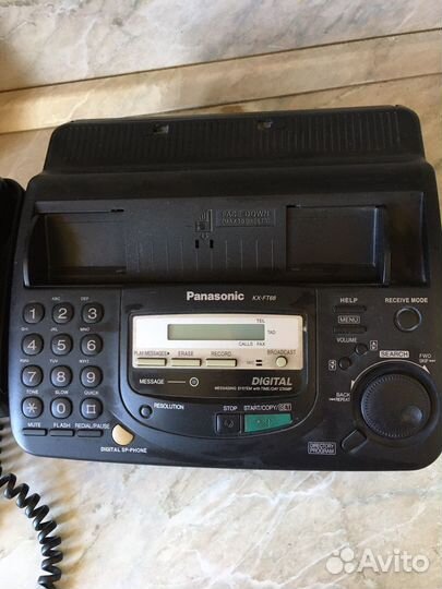 Телефон факс panasonic
