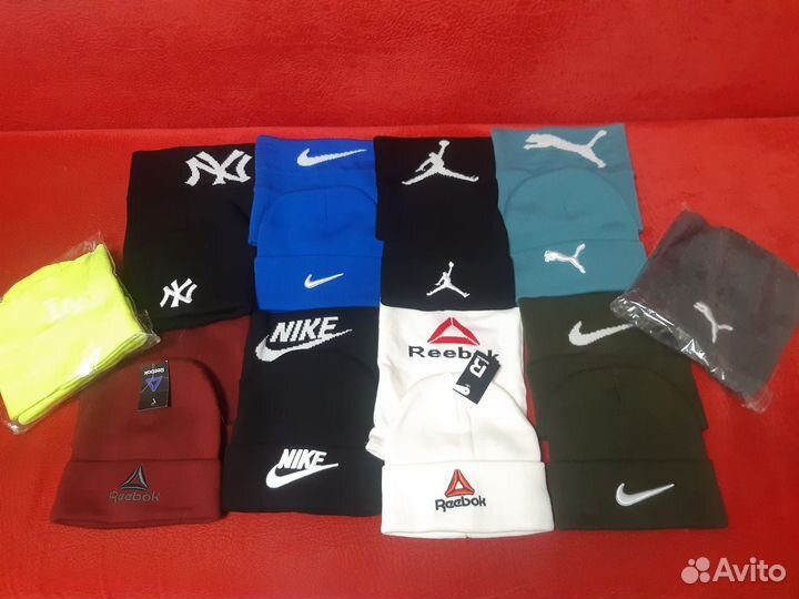 Комплект шапка+снуд