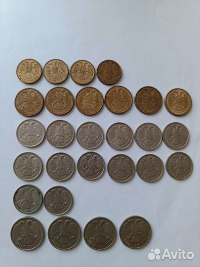 Монеты 1992, 1993, 1999-2015