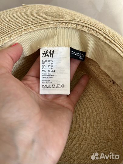 Соломенная шляпа hm