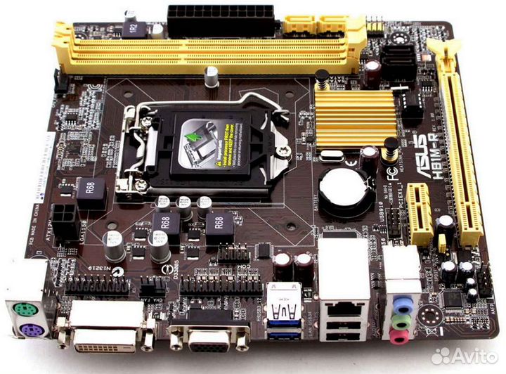 Материнская плата asus H81M-R