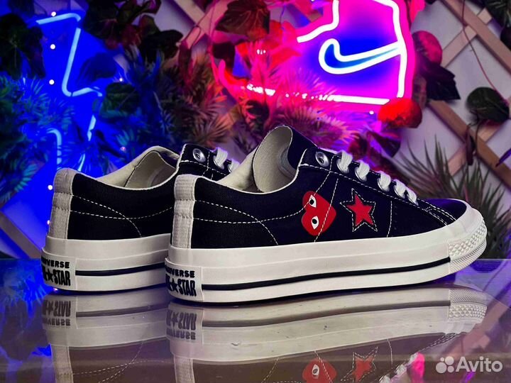 Кеды Converse One Sta Comme des Garcons play