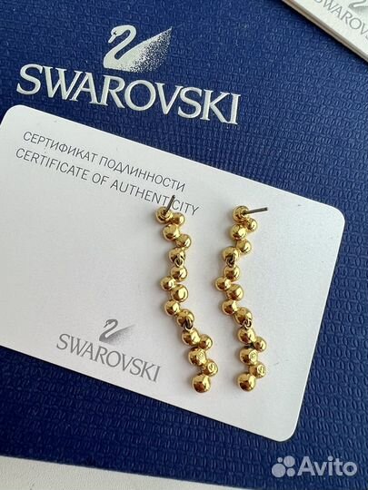 Серьги Swarovski оригинал