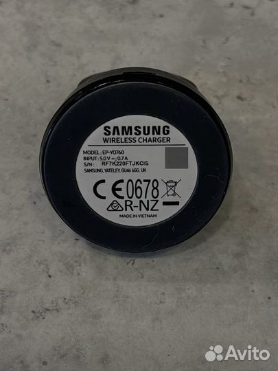 Зарядка для часов samsung gear оригинал