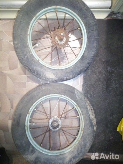 Колеса от детского велосипеда