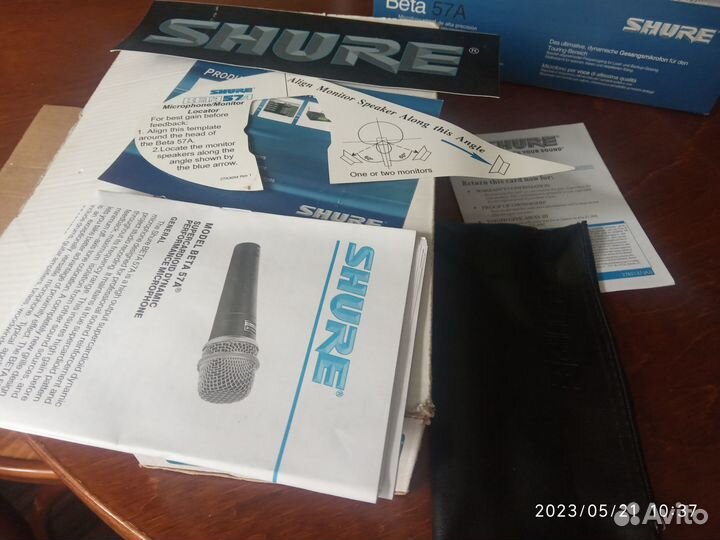 Микрофон Shure beta 57A