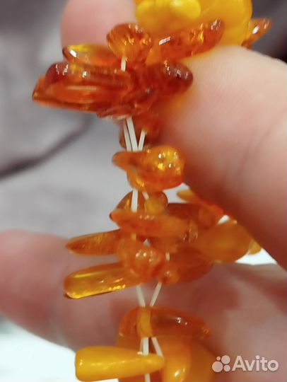 Браслет из янтаря