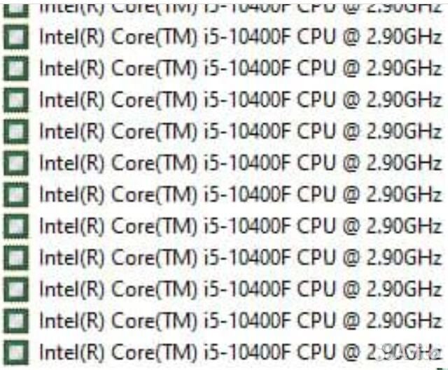 Процессор Intel Core i5-10400F OEM