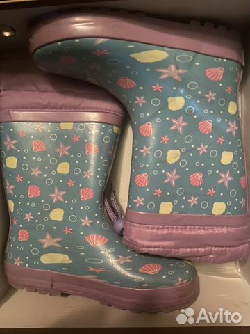 Детские резиновые сапоги