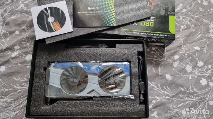 Видеокарта Palit GeForce GTX 1080 GameRock