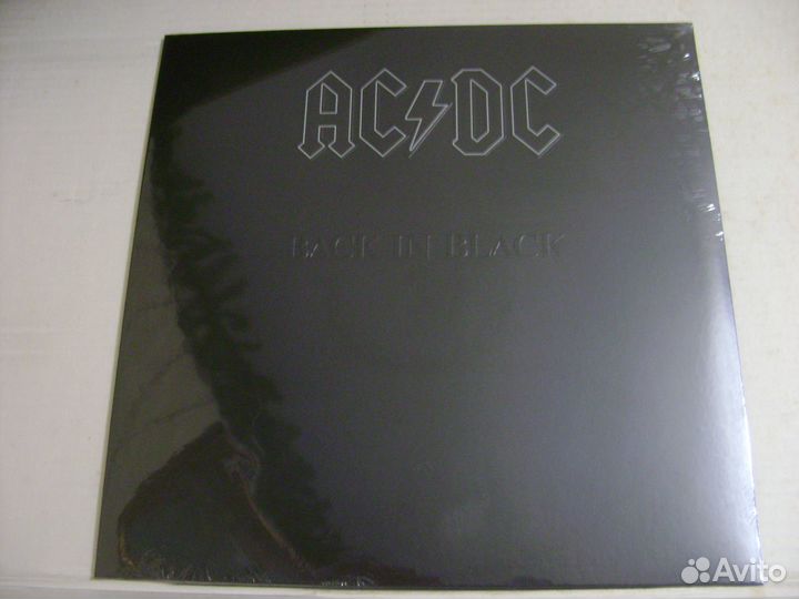 AC/DC Back in Black lp