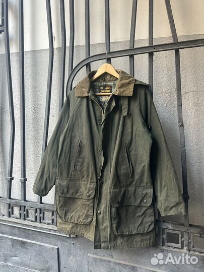 Винтажная вощеная куртка Bracken как Barbour