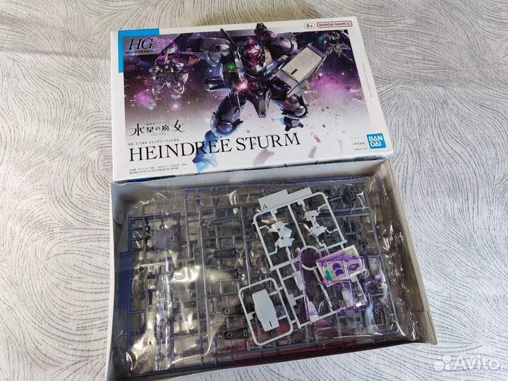 Bandai HG 1/144 Heindree Sturm модель gundam