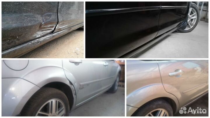 Автомаляр, кузовной ремонт, пайка бамперов