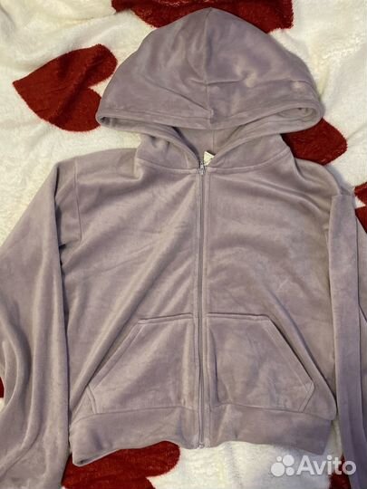 Зипка укороченная фиолетовая