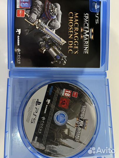 Warhammer 40000 space marine 2 ps5 диск