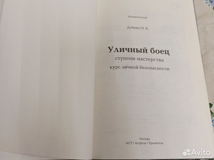 Добкин Уличный боец ступени мастерства 2007