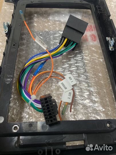 Рамка для 2 din магнитолы volkswagen polo