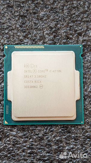 Процессор Intel CPU Core i7 4770k Socket LGA1150