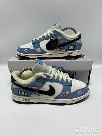 Кроссовки Nike Sb Dunk Low Racing Buggy (Зима )