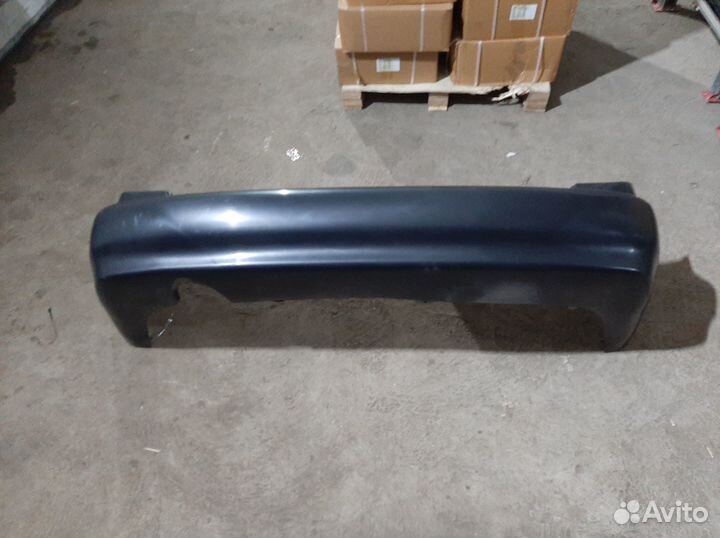 Накладка бампера заднего Chevrolet Lanos/ Chance