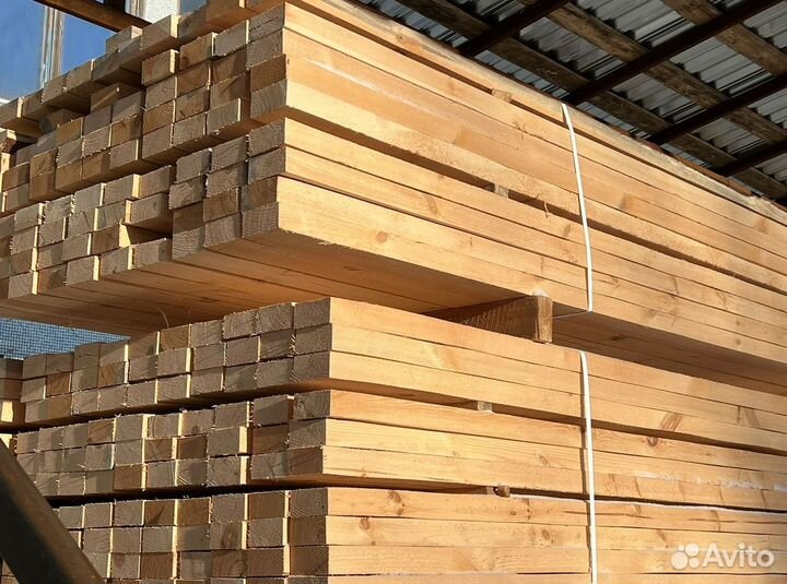 Доска обрезная 25х100х6000мм с доставкой