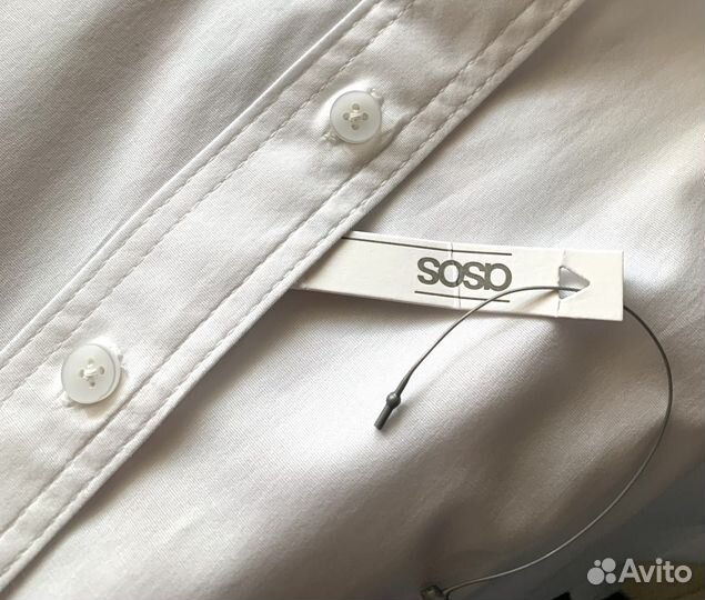 Рубашка женская белая ASOS 46(M)