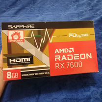 Видеокарта AMD RX 7600 sapphire