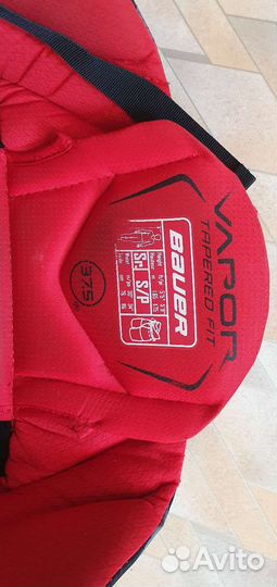 Трусы bauer vapor 1X lite SR S чёрные