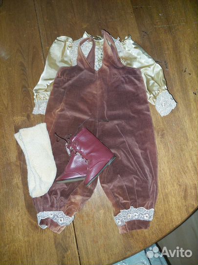 Винтажные платья для кукол