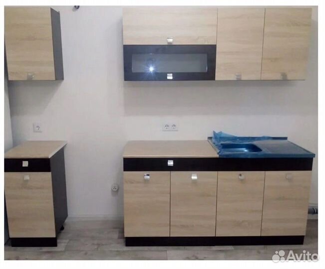 Кухонный гарнитур 1,6 Виола. Цена за всю кухню