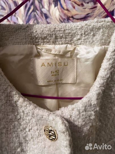 Твидовый пиджак женский