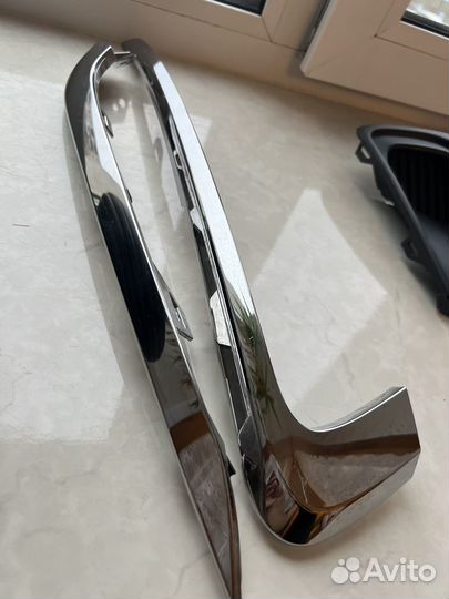 Хром накладка(иксы), очки противотуманок Гранта FL