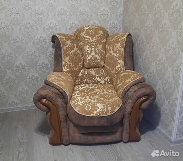 Диван раскладной с креслами бу