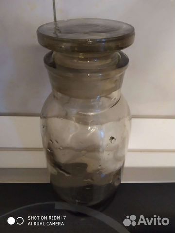 Склянка с притертой пробкой