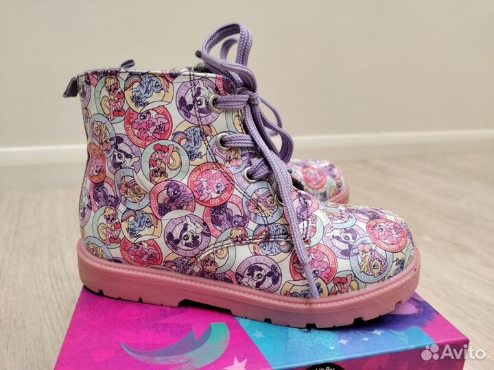 Ботинки демисезонные для девочки 28 размер
