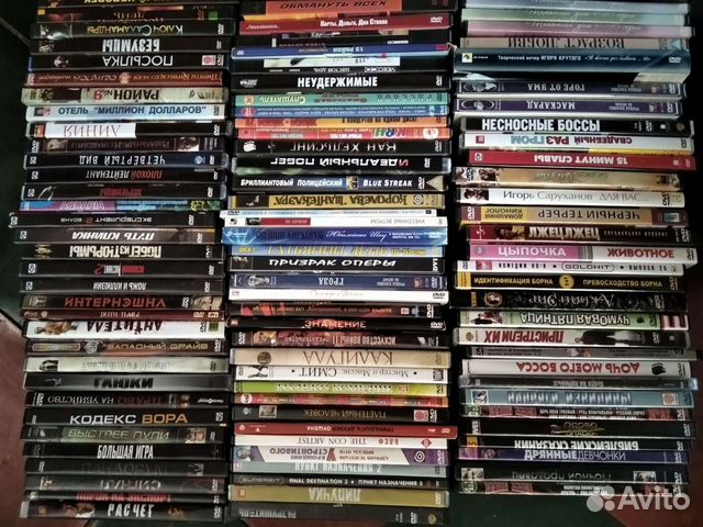 Dvd диски 130шт+проигрыватель