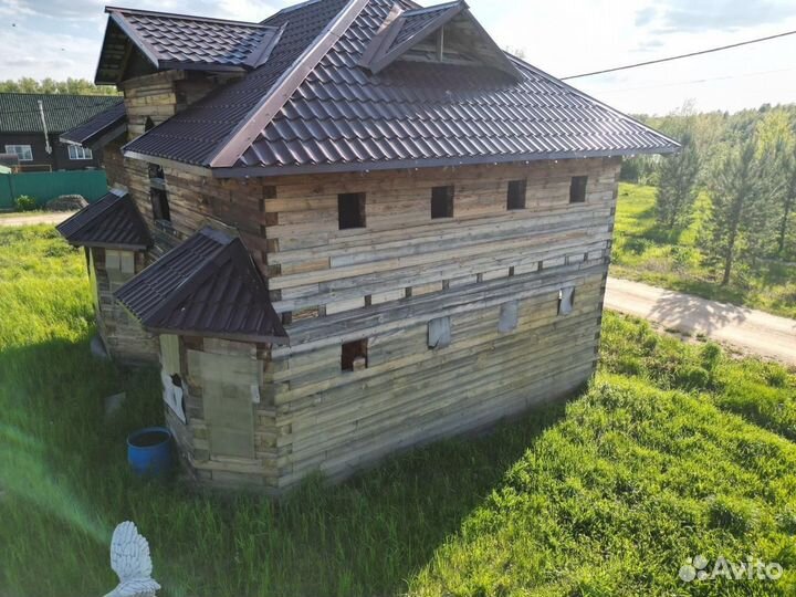 Сруб дома