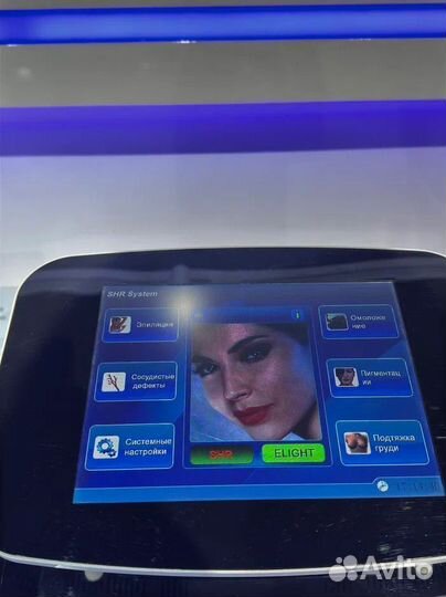 Портативный элос/shr лазер для эпиляции OPT-CP