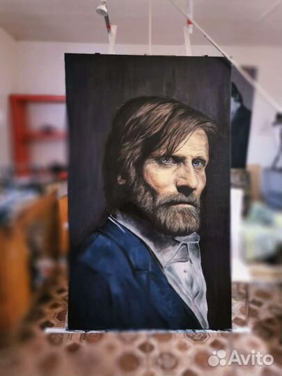 Уникальные картины маслом на больших холстах