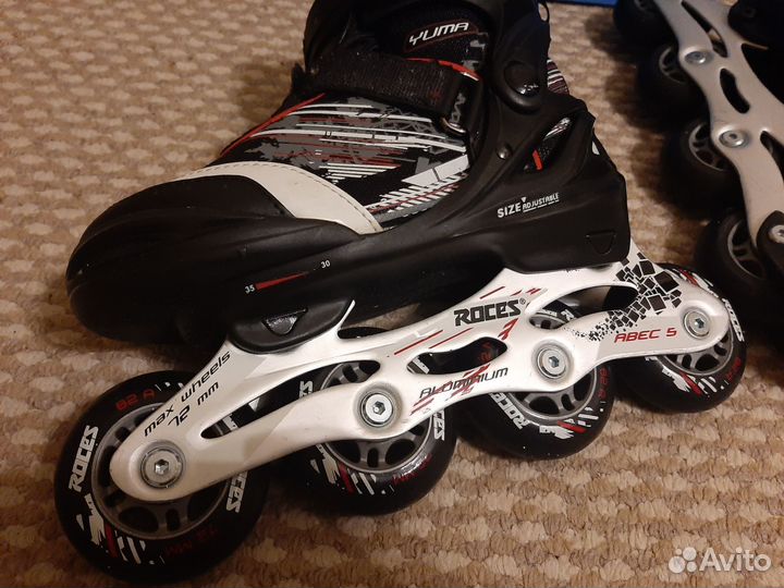 Роликовые коньки детские 33