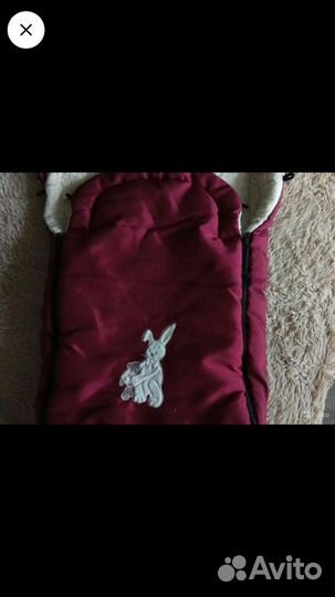 Теплый конверт в коляску и муфта