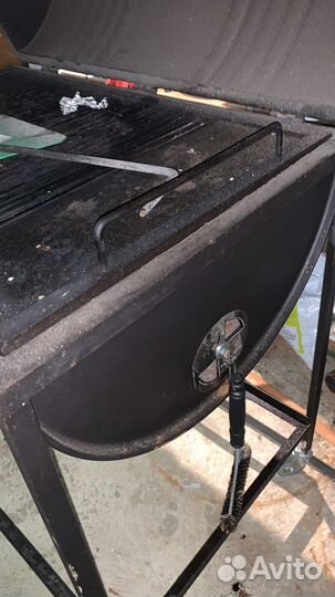 Мангал, барбекю, коптильня из бочки 200л